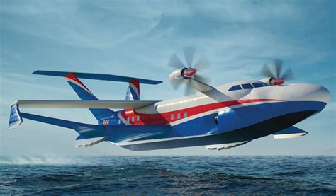 Sea Based Multirole Ground Effect Vehicle Chaika Seagull Will Be