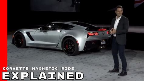 Corvette C7 Magnetic Ride Performance Explained Youtube