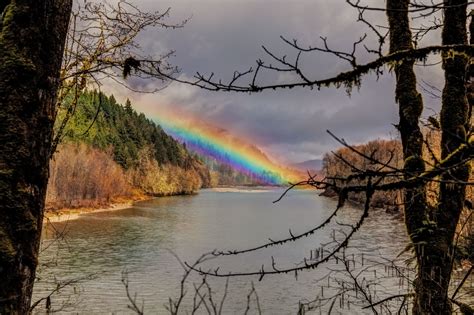 Skagit River And Mount Baker Andy Porter Images