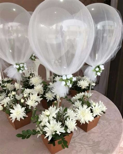 Centros de mesa con globos Una guía de creatividad Globos para boda