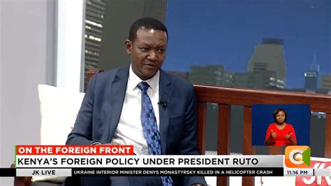 Alfred Mutua Foreign Affairs Cs Mbele Iko Sawa There Is A Lot Of Hope And I Want To Tell