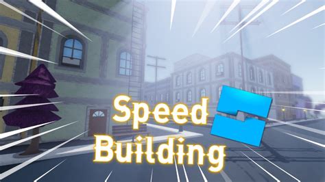 Speed Building Roblox Studio Youtube