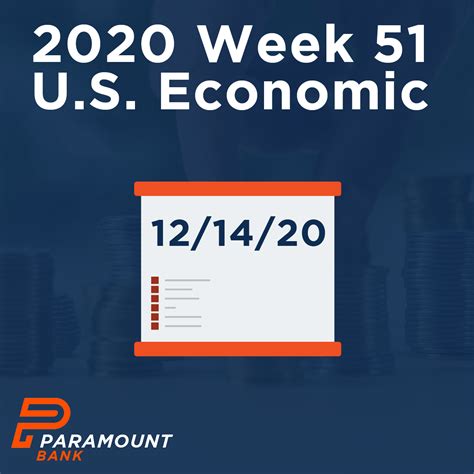 2020 Week 51 Us Economic Calendar Paramount Bank 2020 Week 51 Us