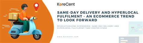 Korecent Solutions On Linkedin Same Day Delivery And Hyper Local