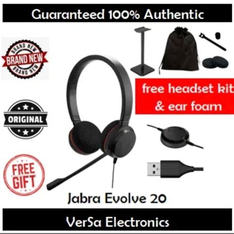 Jabra Evolve New Noise Cancelling Shopee Philippines