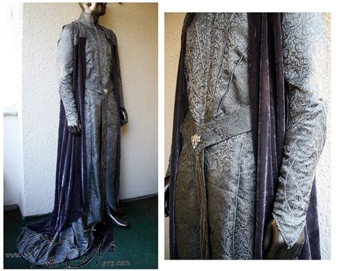 Thranduil Starlight Robe And Cape The Hobbit Elven Costume Lord Of