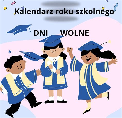 Kalendarz roku szkolnego dni wolne Szkoła Podstawowa nr 3 z