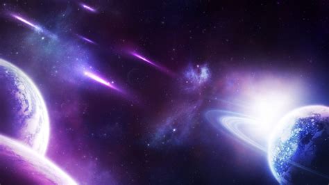 Space Purple Planet Galaxy Render Cgi Wallpapers Hd Desktop And 4e6