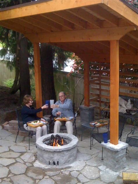 Covered Patio With A Fire Pit Things To Know In 2023 A Nest With A Yard