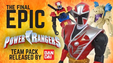 The Final Ranger Team Pack Released By Bandai America! Power Rangers