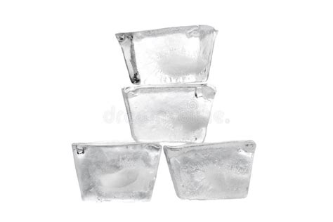 Four Ice Cubes Stock Image Image Of Glass Motion Fluid 13026769