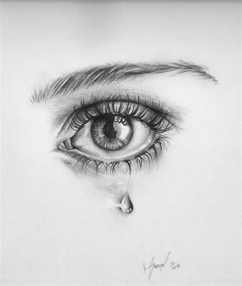 How To Draw Sad Eyes