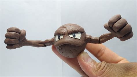 Como Hacer A Geodude Con Plastilina How To Make Geodude With Modeling