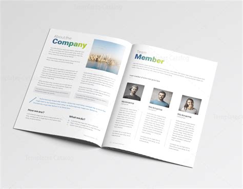 14 Pages Professional Company Profile Template 001116