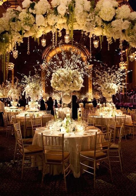 Glamorous Wedding Centerpieces With Images Winter Wedding Venues
