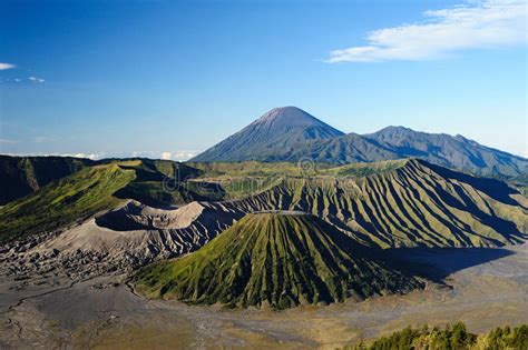 Mount Bromo Volcano In East Java Stock Image Image Of Attraction