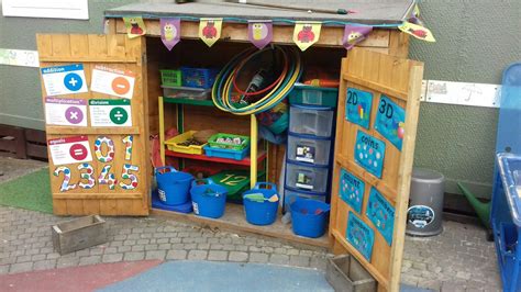 Outdoor maths shed#maths #outdoor #shed | Eyfs outdoor area, Outdoor classroom, Outdoor sheds