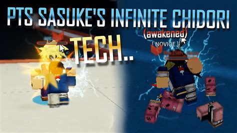 Pts Sasuke Now Has Infinite Awakened Chidoris In Base New Tech In Aba