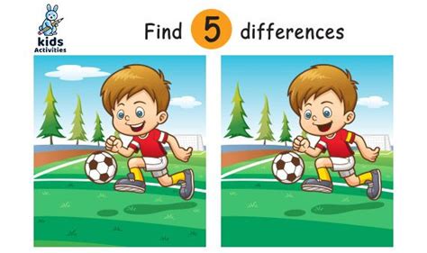 Spot 5 Differences Between Two Pictures Printable Find The Difference