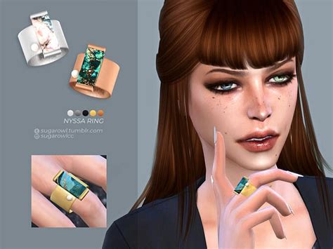 Nyssa Ring By Sugar Owl At Tsr Sims 4 Updates