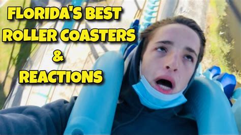 Terrified Hilarious Roller Coaster Reactions Youtube