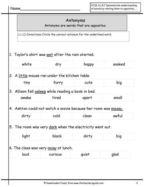 16 Best Images Of 1st Grade Matching Worksheets Free Printable Time