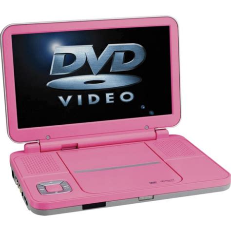 Bush Bdvd8310p 10in Pink Portable Widescreen Dvd Player Unit Only