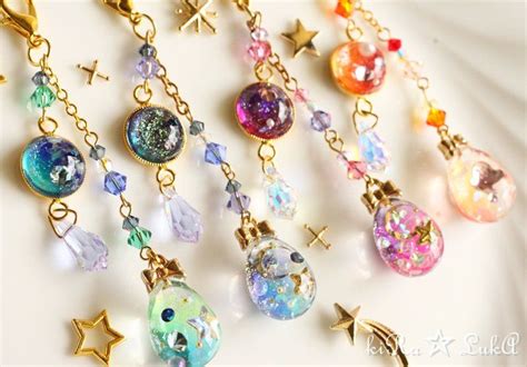 mágica girl ☪ resin jewelry diy diy resin crafts resin diy jewelry crafts uv resin magical