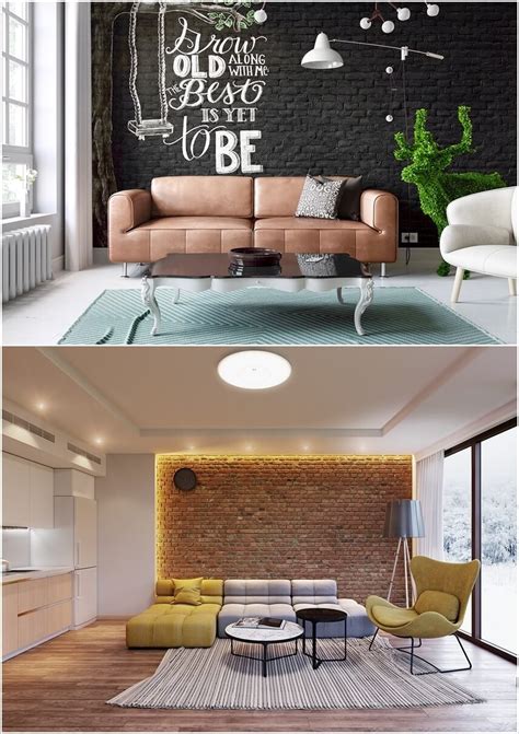 10 Creative Living Room Feature Wall Ideas