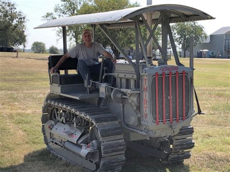 Collector Finds 1929 Cat Thirty Crawler Tractor In Texas Field