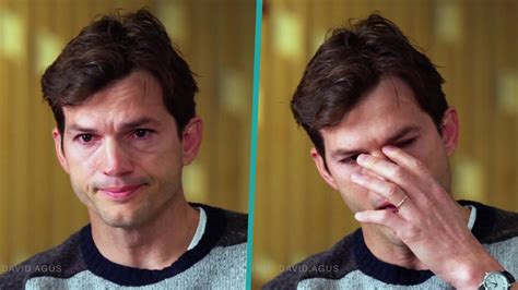 Ashton Kutcher Tears Up While Sharing His Twin Brothers Near Death