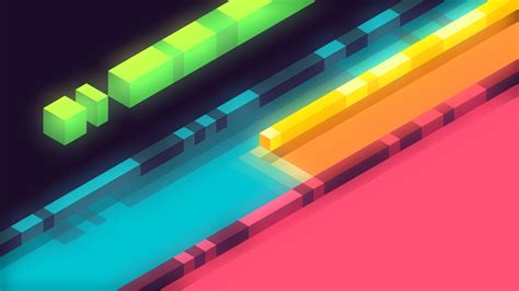 3d Abstract Colorful Shapes Minimalist 5k Hd 3d 4k