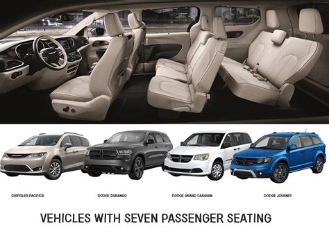 7 Passenger Seating Vehicles - Dodge and Chrysler | Aventura Chrysler
