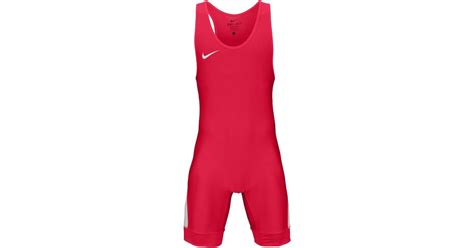 If you're tired of broken promises and poor quality, we're ready to show. Nike Synthetic Grappler Elite Wrestling Singlet in Red for ...