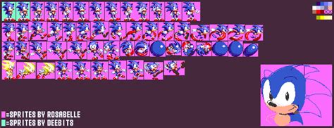 Sonic 3mixed Sprites By Rosie Eclairs On Newgrounds