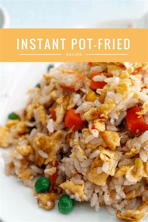 Add beaten eggs, and stir until scrambled and cooked through, about 1 minute. Instant Pot-Chicken Fried Rice