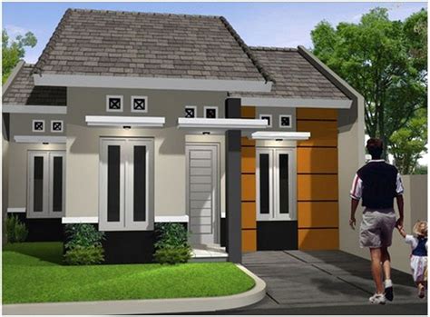 Desain rumah mungil kompleks dengan garasi dan taman. 65 Model Desain Rumah Minimalis 1 Lantai Idaman | Dekor Rumah