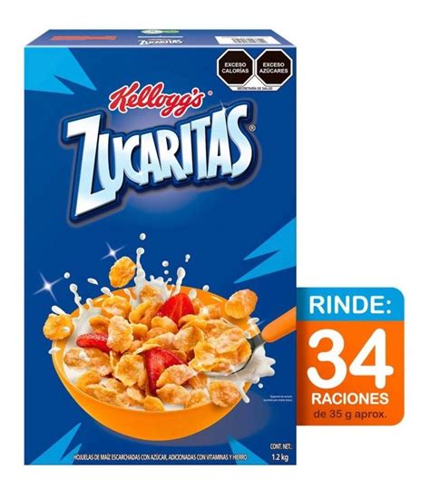 Cereal Zucaritas Kelloggs De 12kgs Hojuelas De Maíz Azúcar Mercadolibre
