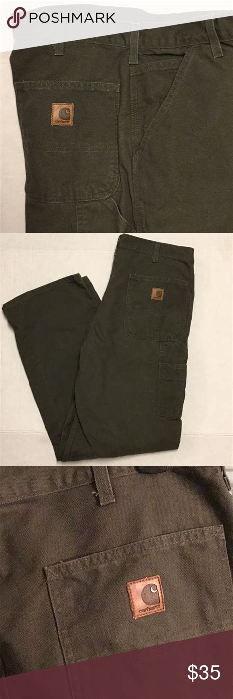 Carhartt starts with the finest 100% cotton and takes extra. Carhartt Pants Dungeree 34" x 32" (With images) | Carhartt ...