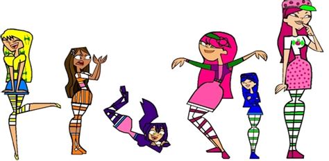 Total Drama Island Images Tda Girls As Strawberry Shortcake Characters
