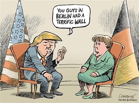Trump Meets Merkel The New York Times