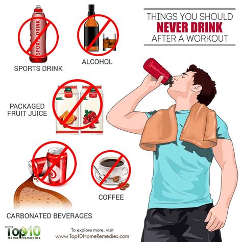 Of herbal iced tea with 6 oz. Things You Should Never Drink After a Workout | Top 10 ...