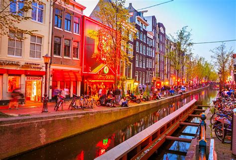 An area of strip joints, brothels, and other seedy locales. A guide to Amsterdam's Red Light District - Lonely Planet