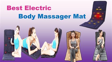 Best Electric Heat Therapy Massage Mat Best Full Body Massage Mattress Multifunction Massager