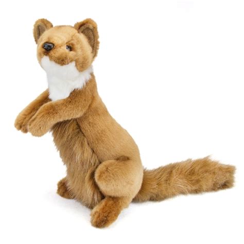 Handcrafted 12 Inch Lifelike Weasel Stuffed Animal By Hansa At Stuffed