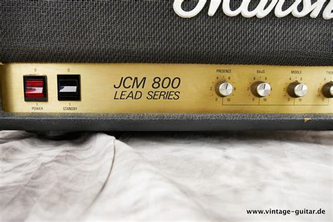 Marshall Jcm 800 Model 2204 1983 Black Tolex Amp For Sale Vintage