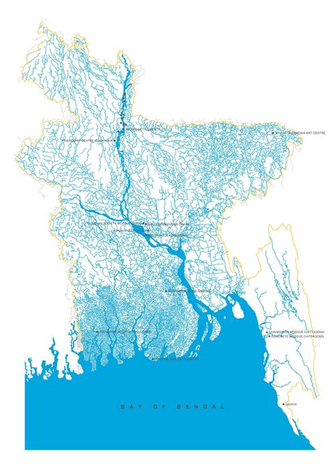 Major Bangladesh Rivers Map My XXX Hot Girl