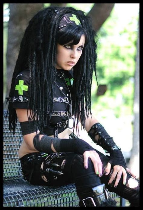 post apocalyptic fashion cybergoth girls cybergoth girl