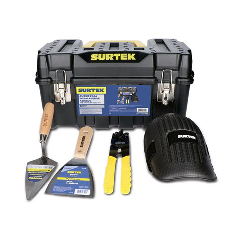 Para utilizarla hay que mezclarla con agua en la proporción señalada en el envase por el fabricante y se aplica con llanas y espátulas de tendidos. Juego combinado de herramienta para instalar azulejo, 5 ...