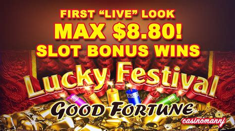 Lucky Festival Good Fortune Slot First Live Look Max Bet Bonus